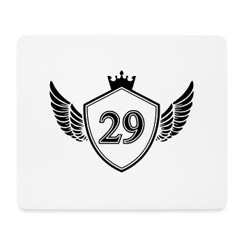 wappen 29 - Mousepad (Querformat) - Weiß - Vorne