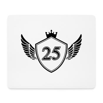 Armoiries 25 - Tapis de souris (format paysage) - blanc - Devant