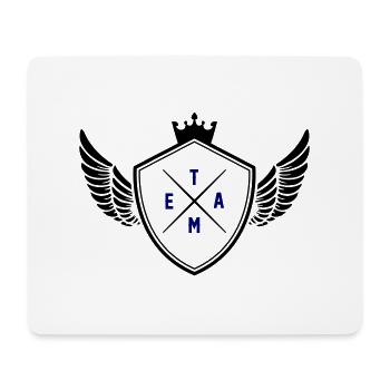 wappen team - Mousepad (Querformat) - Weiß - Vorne