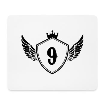 wappen 9 - Mousepad (Querformat) - Weiß - Vorne