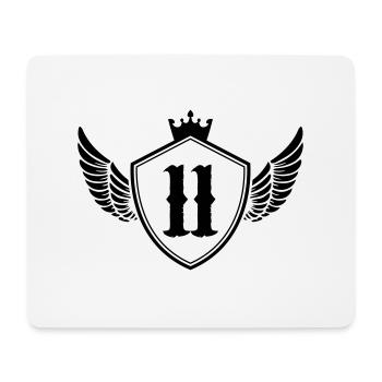 wappen 11 - Mousepad (Querformat) - Weiß - Vorne