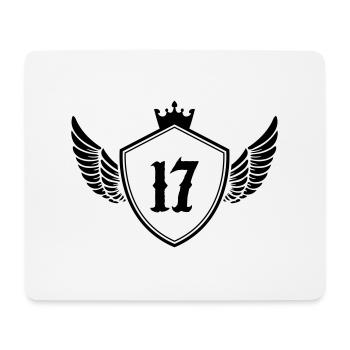 Coat of arms 17 - Mouse Pad (horizontal) - white - Front