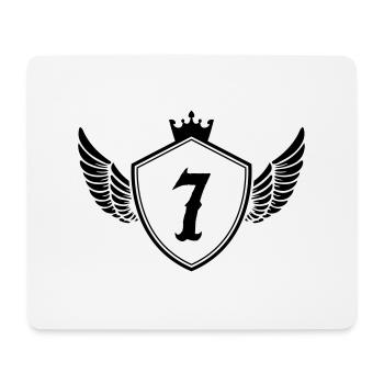 wappen 7 - Mousepad (Querformat) - Weiß - Vorne