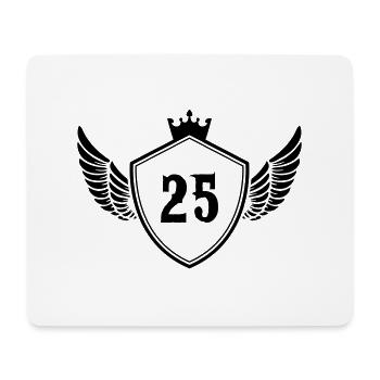 Armoiries 25 - Tapis de souris (format paysage) - blanc - Devant