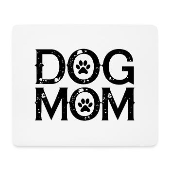 Chien Hund - Tapis de souris (format paysage) - blanc - Devant