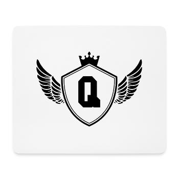 wappen Q - Mousepad (Querformat) - Weiß - Vorne