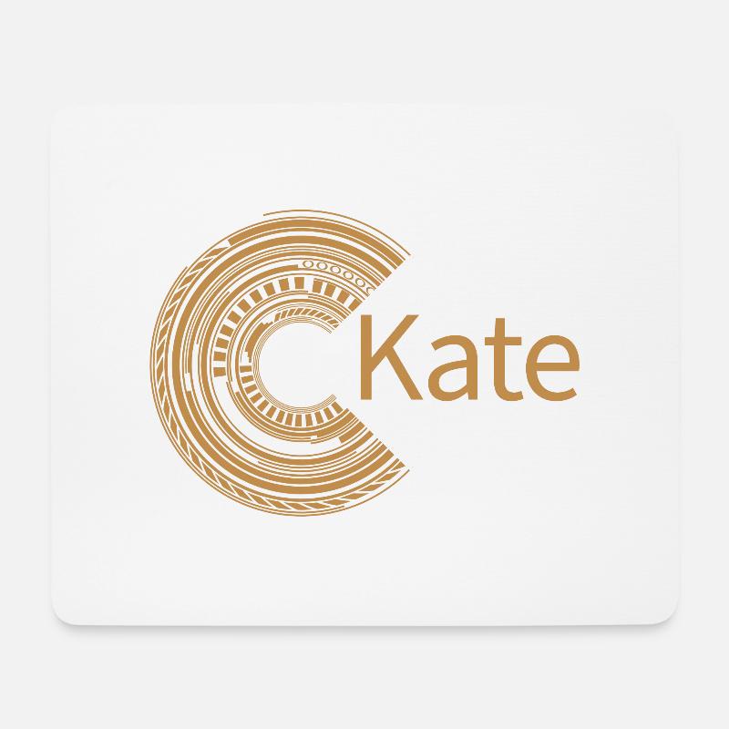 Für Kate - Mousepad (Querformat) - Weiß
