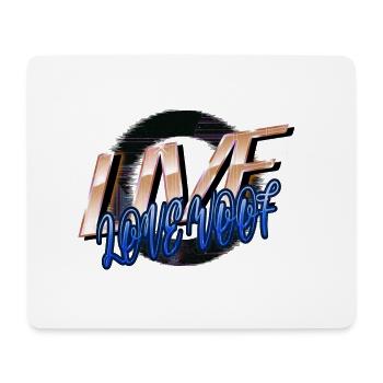 bday beagle owner fun sayings - Mousepad (Querformat) - Weiß - Vorne