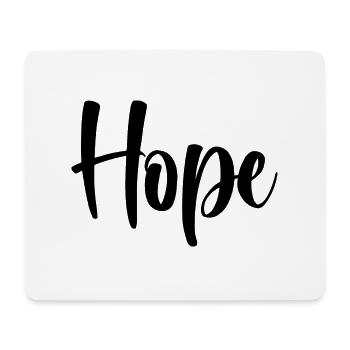 Name - Hope - Mouse Pad (horizontal) - white - Front