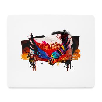 Liberté artistique 2024 - Tapis de souris (format paysage) - blanc - Devant