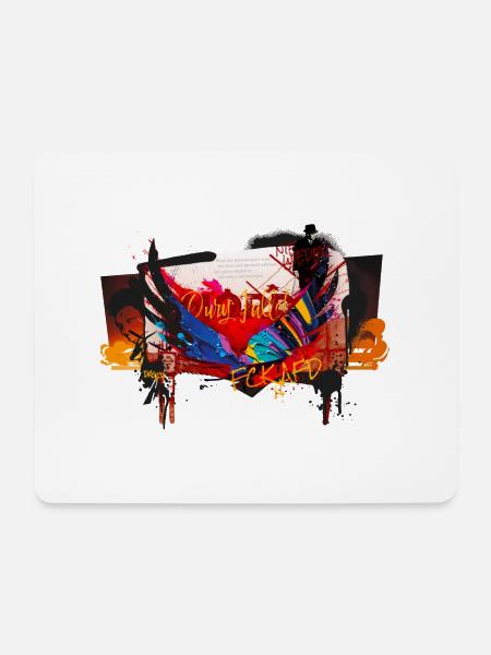 Kunstfreiheit 2024 - Mousepad (Querformat) - Weiß