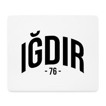 Igdir 76 Turquie Turquie Turquie Cadeau Igdirli TR - Tapis de souris (format paysage) - blanc - Devant