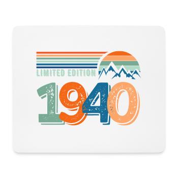 Limitierte Auflage 1940 - Mousepad (Querformat) - Weiß - Vorne