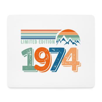 Limitierte Auflage 1974 - Mousepad (Querformat) - Weiß - Vorne