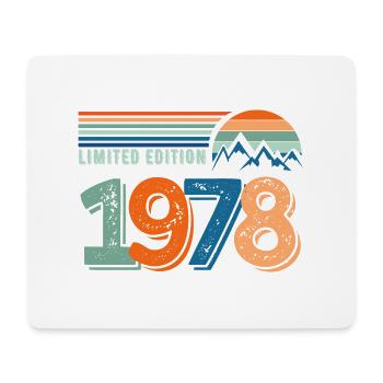 Limitierte Auflage 1978 - Mousepad (Querformat) - Weiß - Vorne