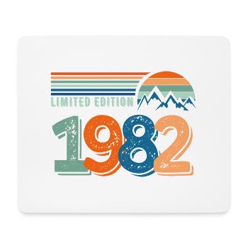 Limitierte Auflage 1982 - Mousepad (Querformat) - Weiß - Vorne