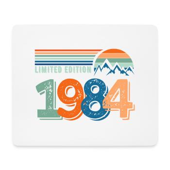 Limitierte Auflage 1984 - Mousepad (Querformat) - Weiß - Vorne