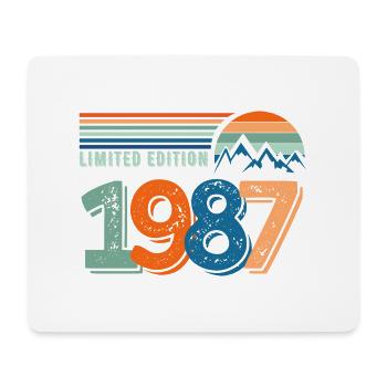 Limitierte Auflage 1987 - Mousepad (Querformat) - Weiß - Vorne