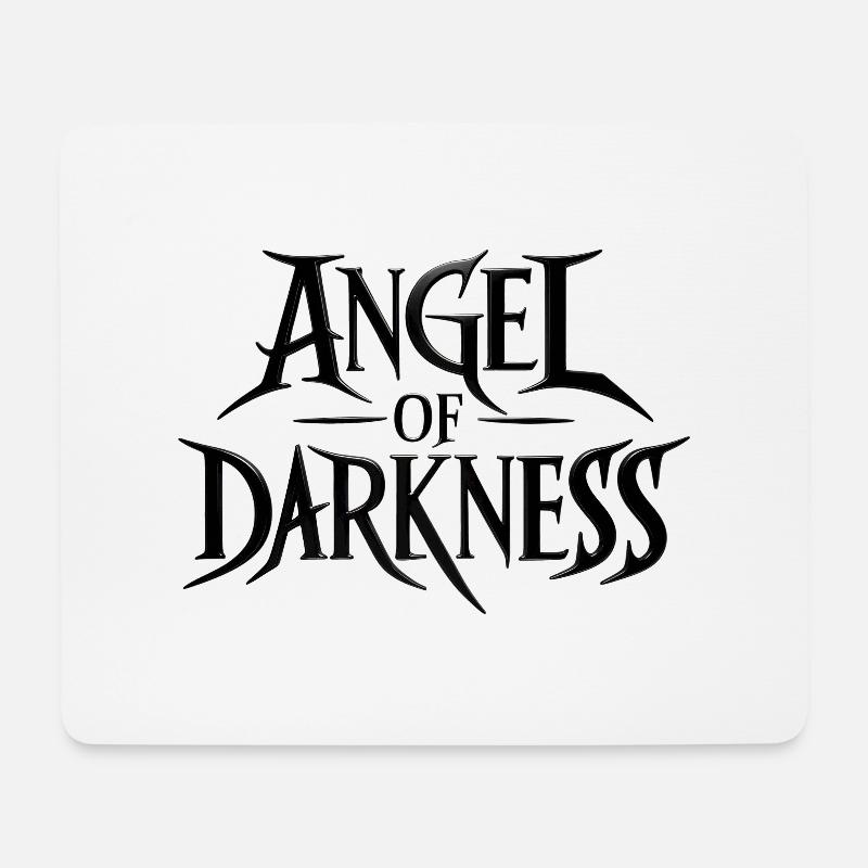 AngelOfDarkness - Mousepad (Querformat) - Weiß
