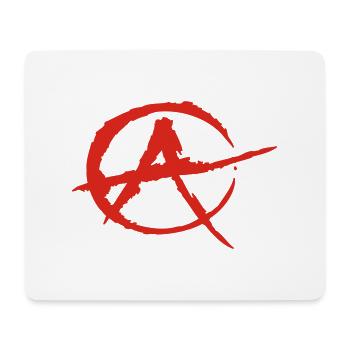 Anarchy - Mouse Pad (horizontal) - white - Front