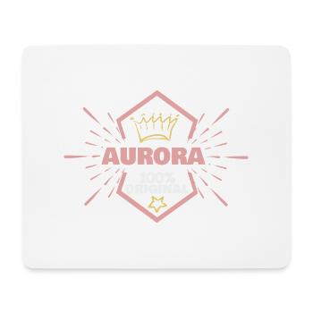 Geschenk für Aurora - Mousepad (Querformat) - Weiß - Vorne