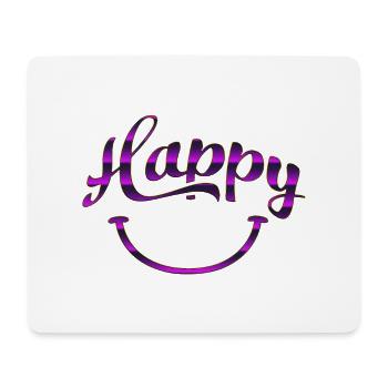 glückliche Zitate positives Zitat niedliche Liebe Positivität - Mousepad (Querformat) - Weiß - Vorne