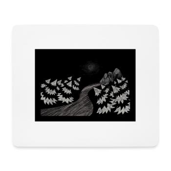 Urstanna Hill - Mouse Pad (horizontal) - white - Front