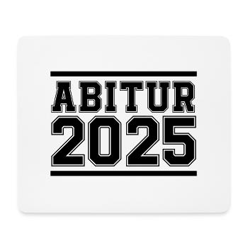Abitur 2025 - Mousepad (Querformat) - Weiß - Vorne