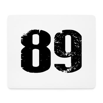 89 Number Leotard - Mouse Pad (horizontal) - white - Front