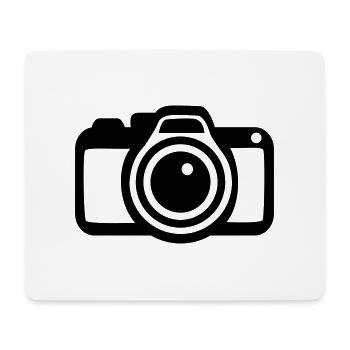 Kamera - Mousepad (Querformat) - Weiß - Vorne