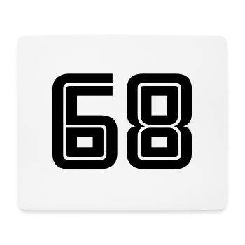 68 - Mouse Pad (horizontal) - white - Front