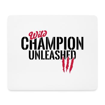Wilder Champion entfesselt - Mouse Pad (horizontal) - white - Front