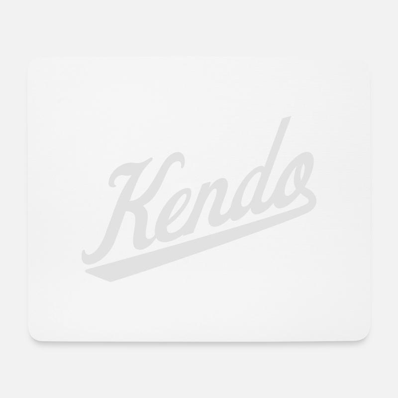Kendo - Mousepad (Querformat) - Weiß