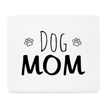 CHIEN MOM - Chien Maman Chien Chien Lover Pet - Tapis de souris (format paysage) - blanc - Devant