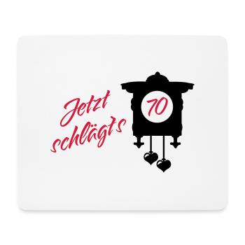 Birthday - It Goes to 70 - Mouse Pad (horizontal) - white - Front
