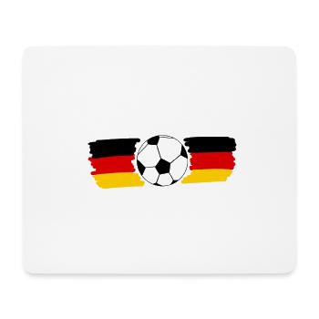 Germany - World Cup - European Football Fan Shirt - Mouse Pad (horizontal) - white - Front