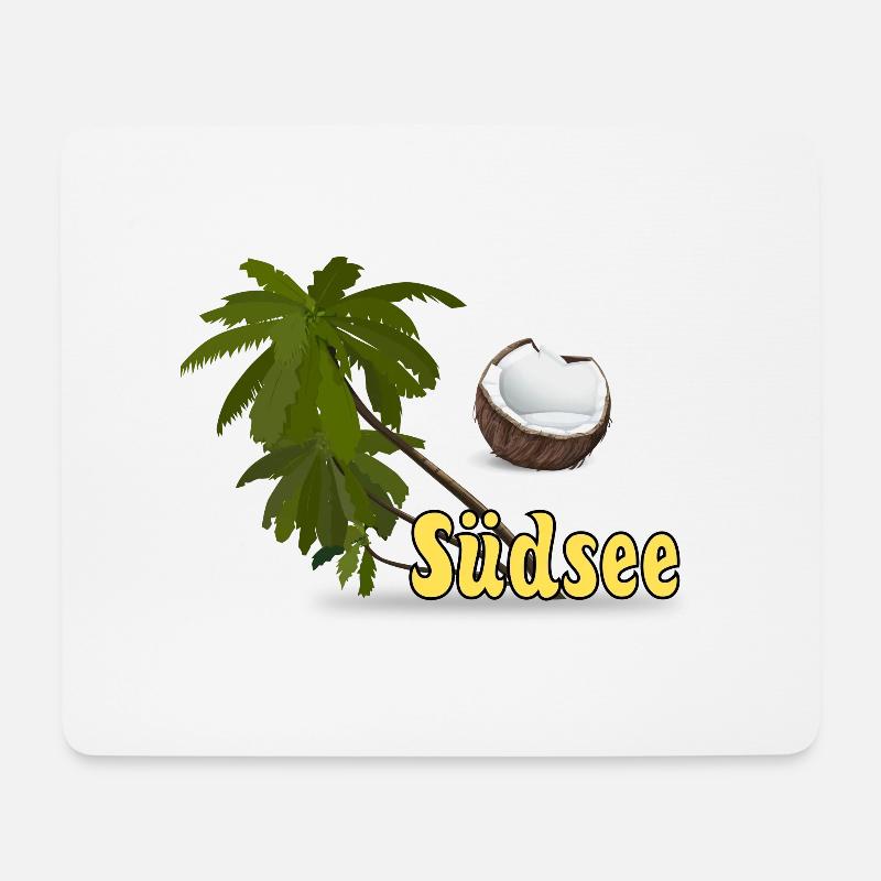 Südsee Traum - Sommer! - Mousepad (Querformat) - Weiß