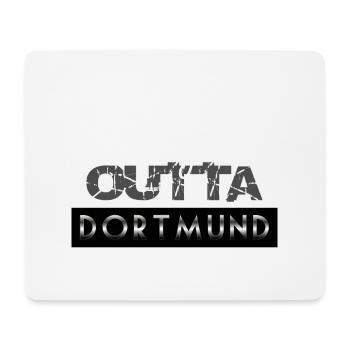 Dortmund - Tapis de souris (format paysage) - blanc - Devant
