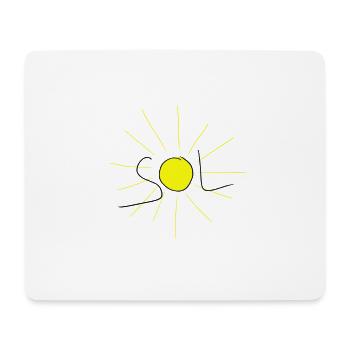 SONNE holiday-ready - Mouse Pad (horizontal) - white - Front