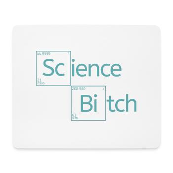 science - Tapis de souris (format paysage) - blanc - Devant
