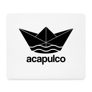 Cool Acapulco Paper Ship Design Mexico Méjico - Mouse Pad (horizontal) - white - Front