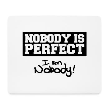 nobody_is_perfect_pap_1 - Mousepad (Querformat) - Weiß - Vorne