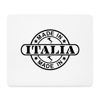 Made in Italia - Tapis de souris (format paysage) - blanc - Devant