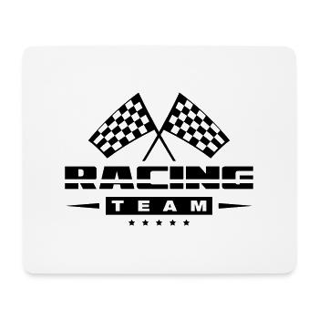 racing_team_ra1 - Tapis de souris (format paysage) - blanc - Devant