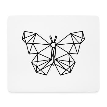 butterfly - Mouse Pad (horizontal) - white - Front