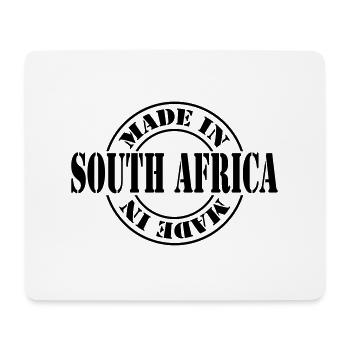 made in south africa m1k2 - Mousepad (Querformat) - Weiß - Vorne