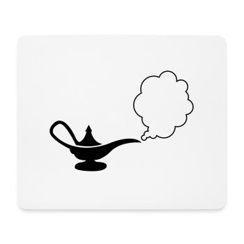 wunderlampe_01 - Tapis de souris (format paysage) - blanc - Devant