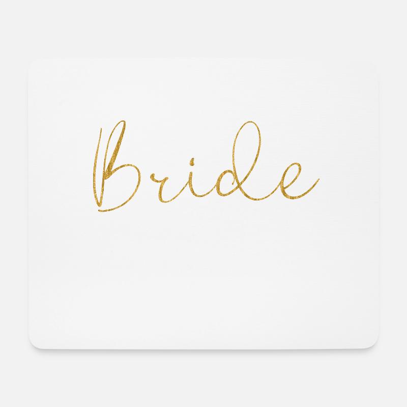 Bride - Mousepad (Querformat) - Weiß