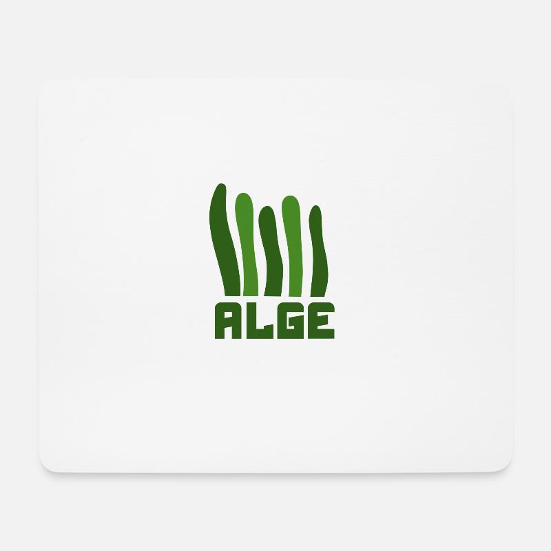Alge Alge Alge Alge - Mousepad (Querformat) - Weiß