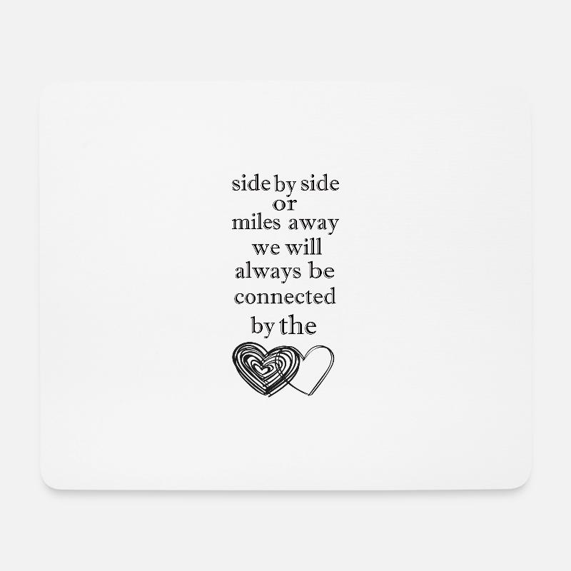 Best friends - Mouse Pad (horizontal) - white